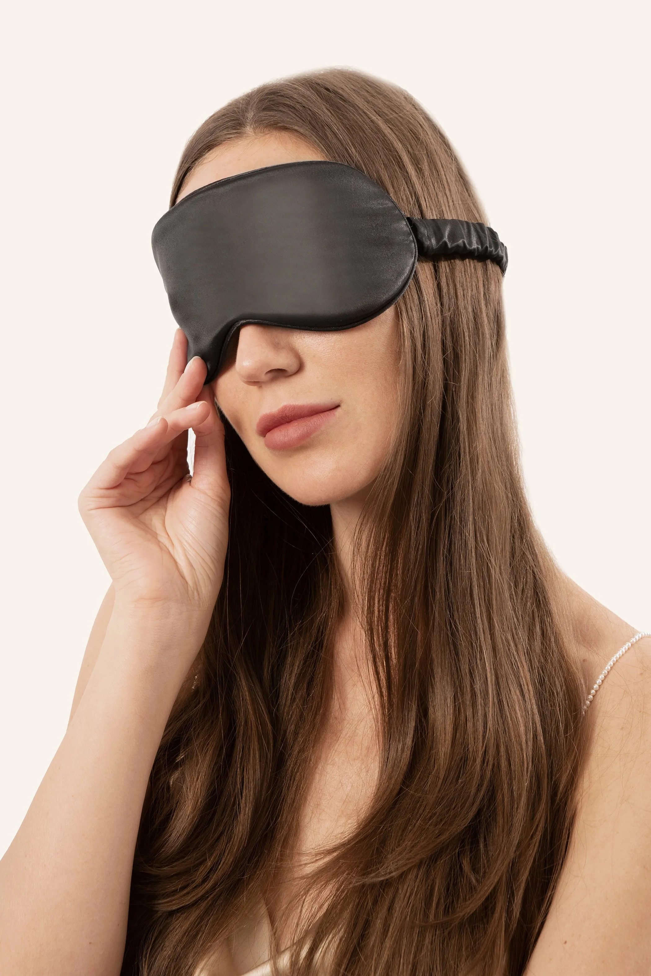 Adjustable Silk Sleep Mask - Ultra Soft & Breathable