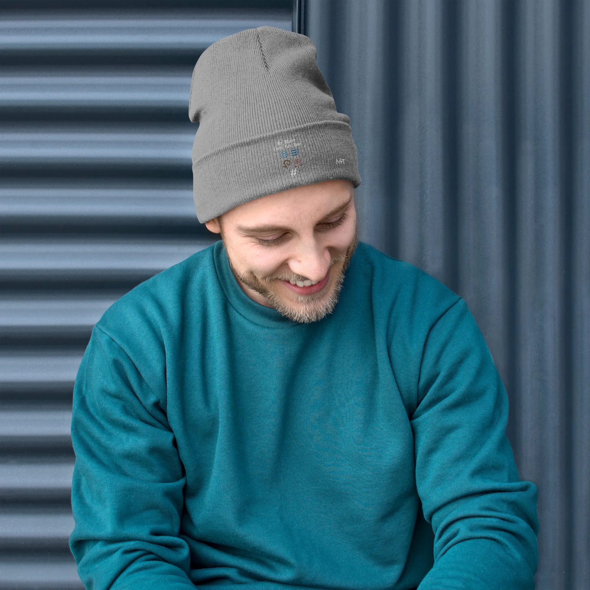 Air, Water, Earth, Fire, Root - Embroidered Beanie