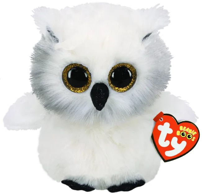 Austin White Owl Plush