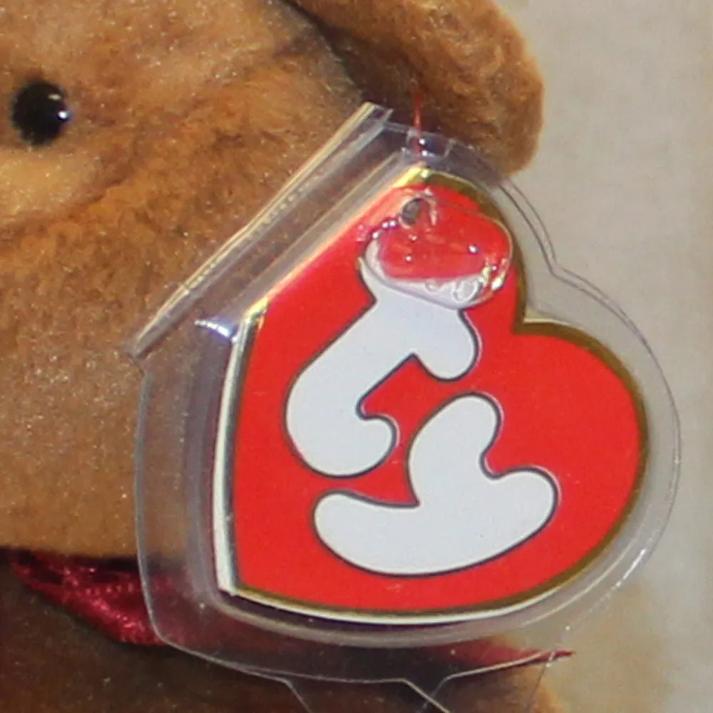 Authenticated Beanie Baby: 3rd Generation Teddy New Face Brown Bear