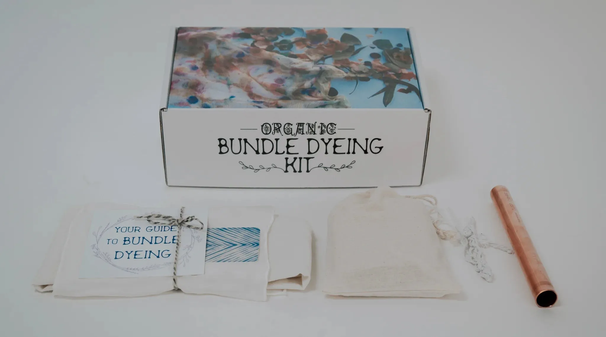 Beginner Natural Dye Kit Duo – Bundle Dyeing & Indigo   Shibori