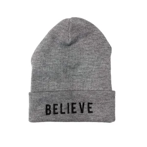 Believe Beanie - Gray