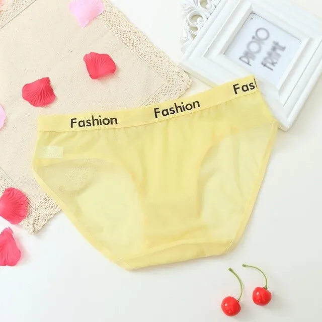Breathable Letter Plus Size Panties