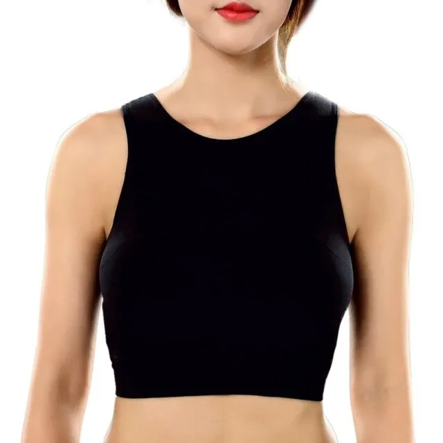 Breathable Mesh Solid Bras