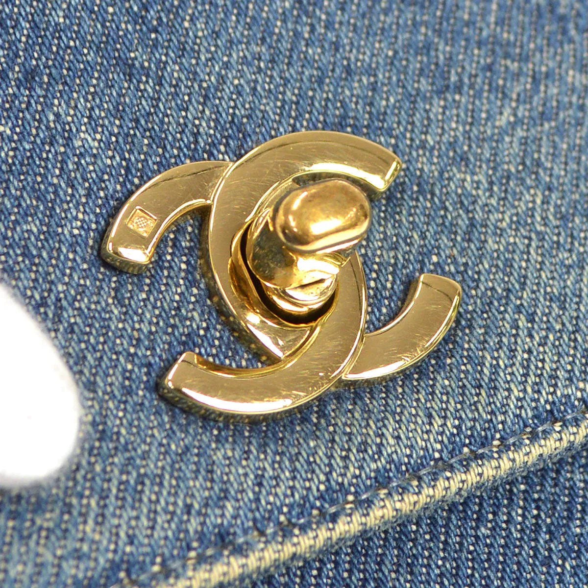 CHANEL 1997-1999 Kelly 30 Denim 26084