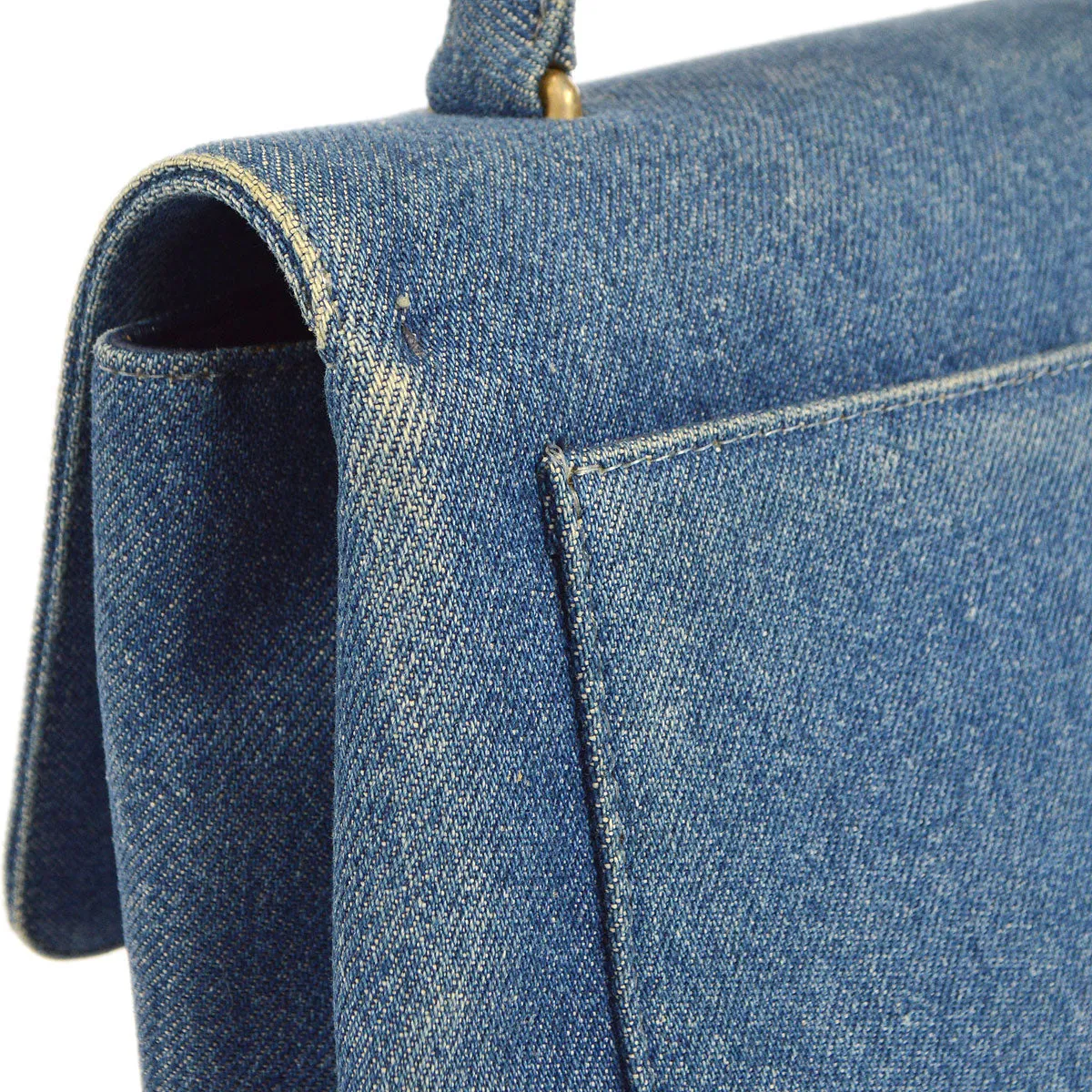 CHANEL 1997-1999 Kelly 30 Denim 26084
