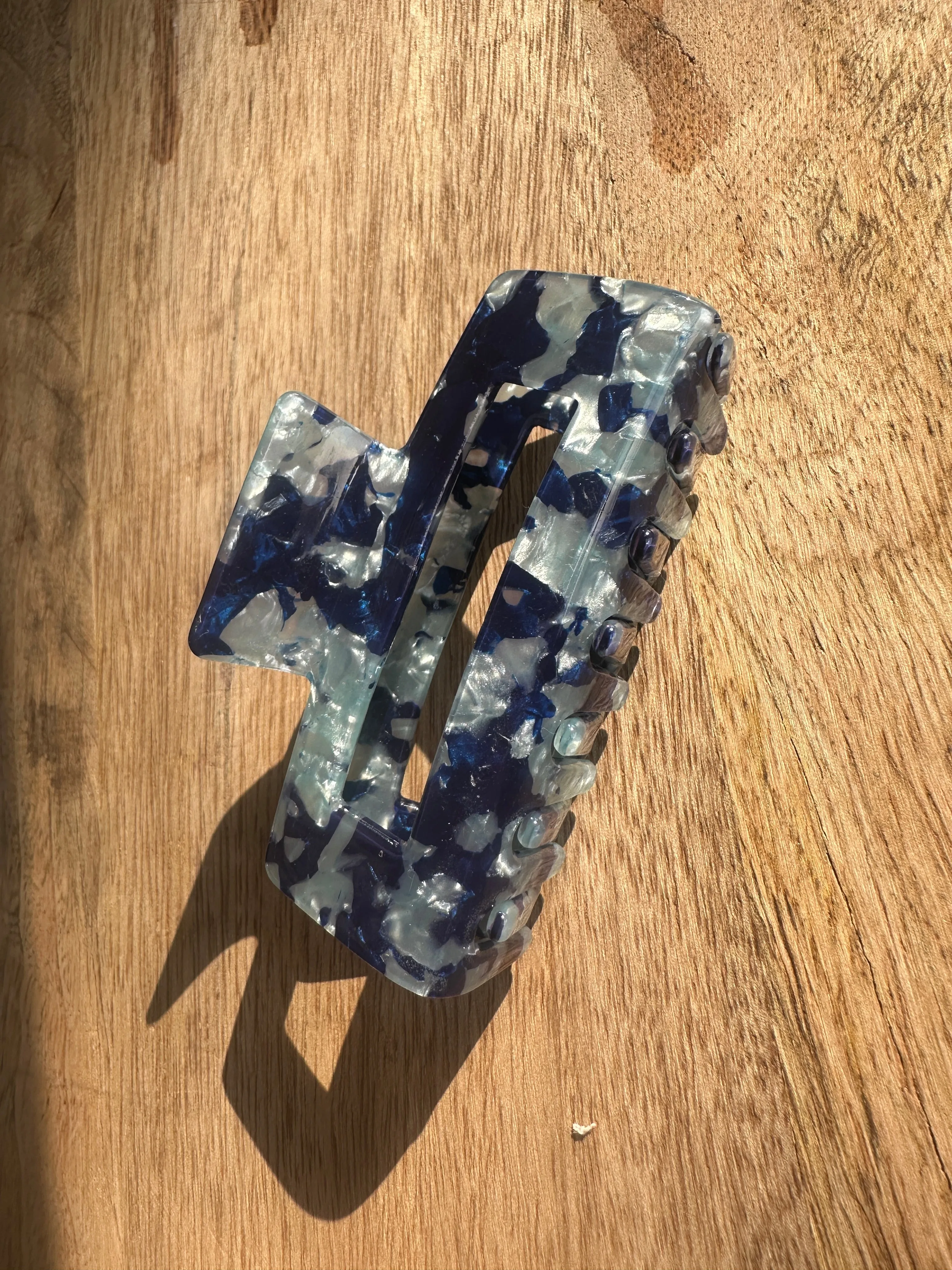 Classic Indigo Hair Claw