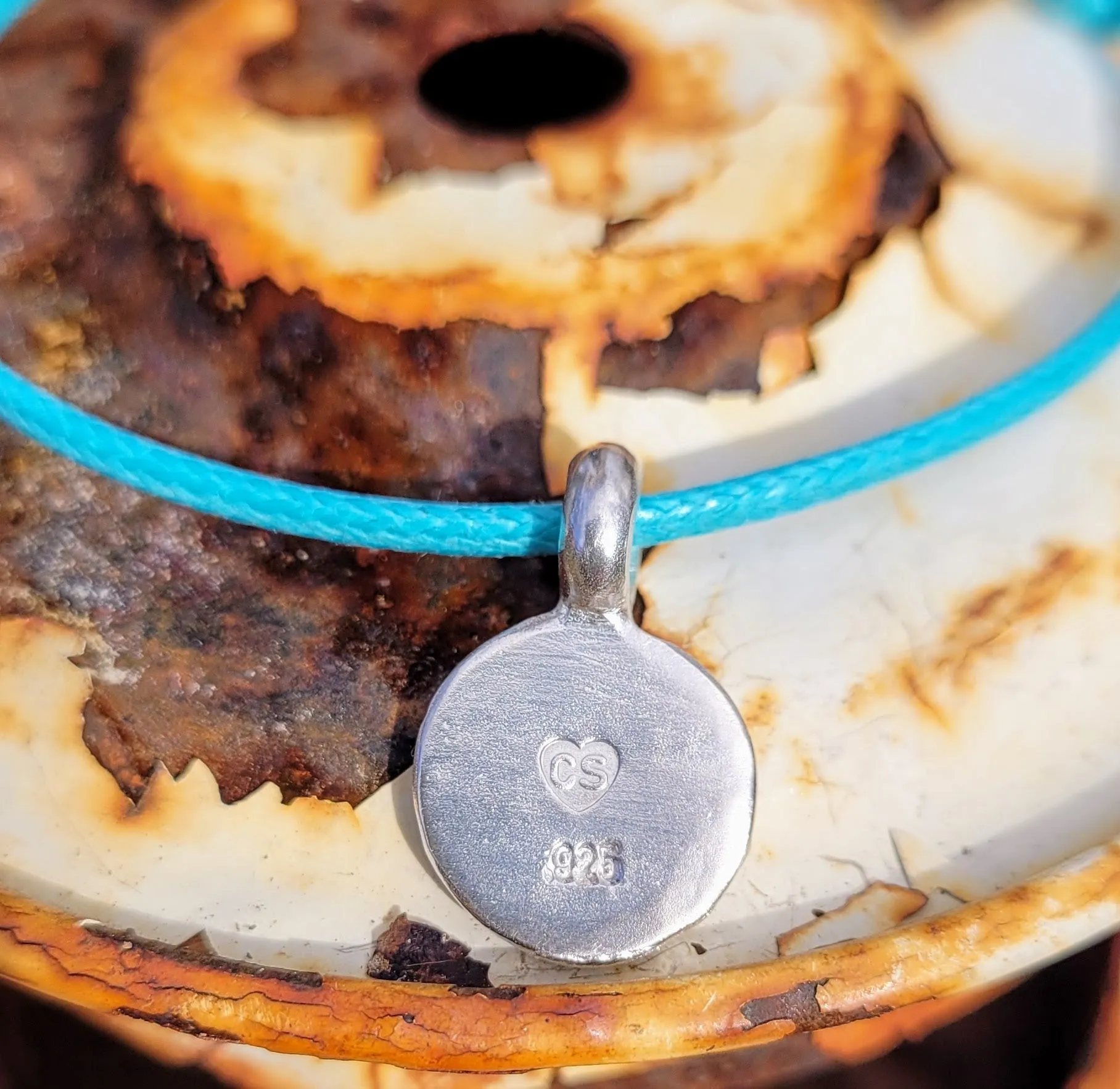 Coastal Sunrise Cord Charm Bracelet, Choker Necklace or Anklet