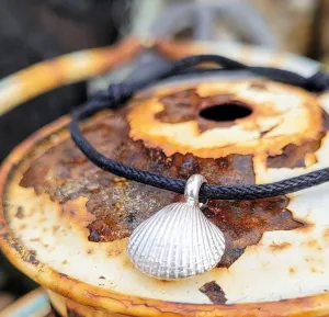 Cockle Shell Cord Charm Bracelet or Choker Necklace