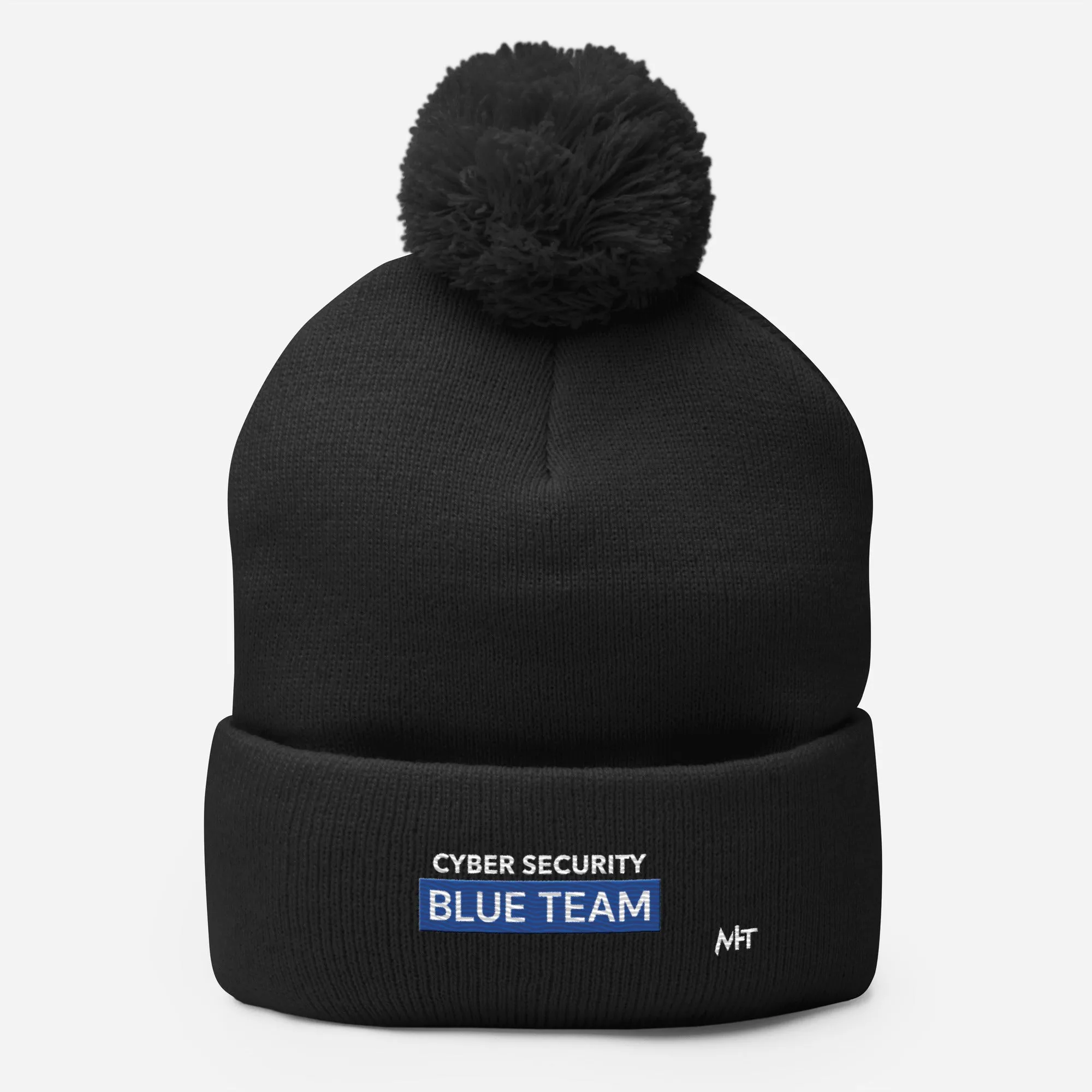 Cyber Security Blue Team V7 - Pom-Pom Beanie