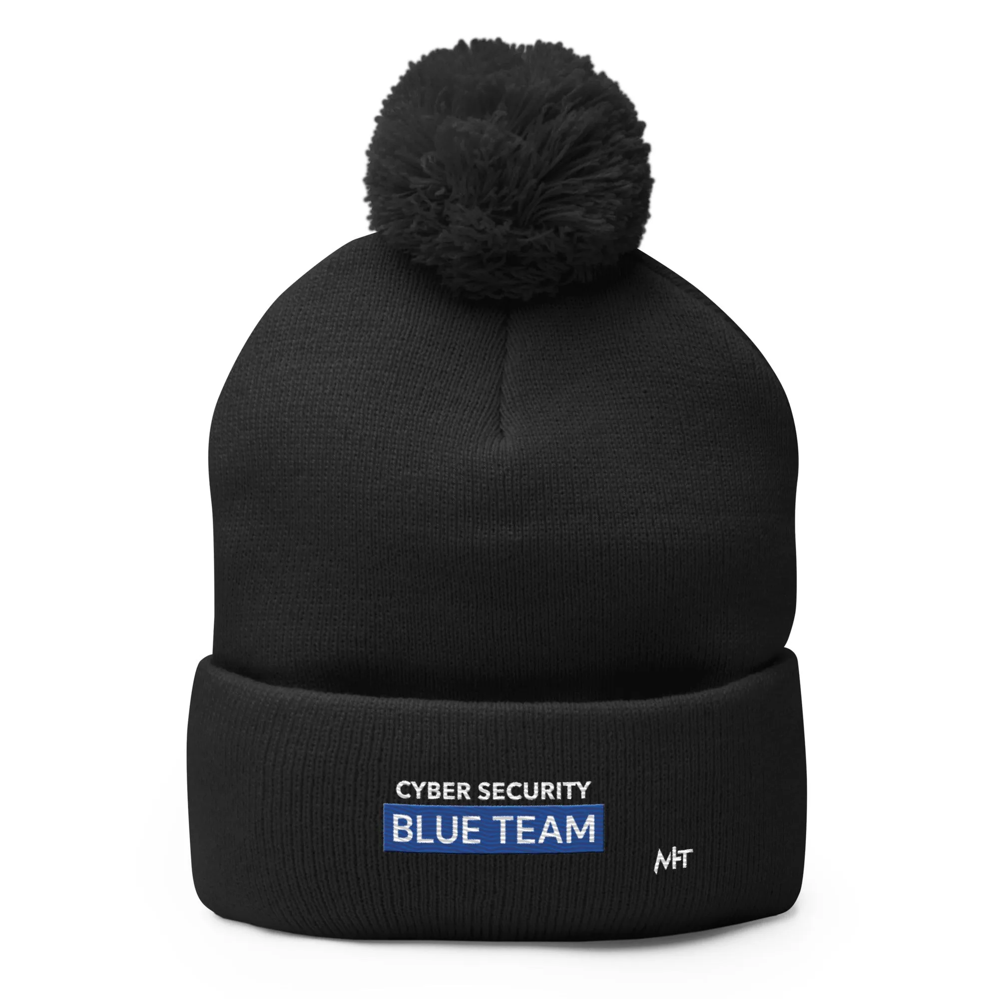 Cyber Security Blue Team V7 - Pom-Pom Beanie