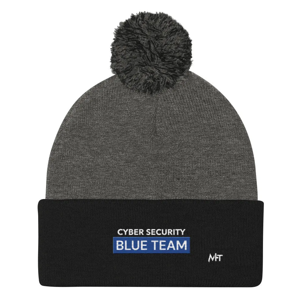 Cyber Security Blue Team V7 - Pom-Pom Beanie