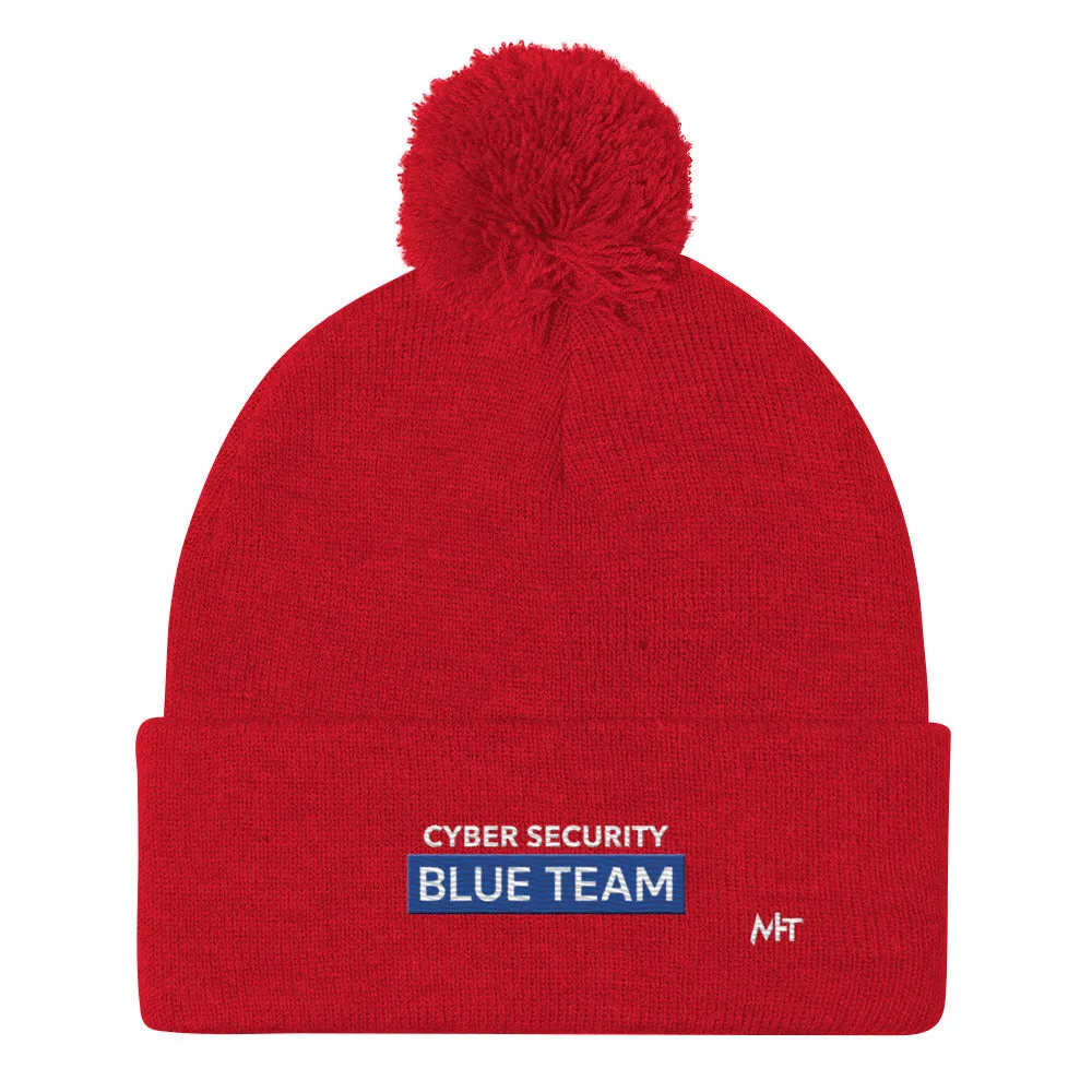Cyber Security Blue Team V7 - Pom-Pom Beanie