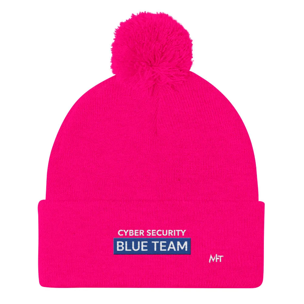 Cyber Security Blue Team V7 - Pom-Pom Beanie