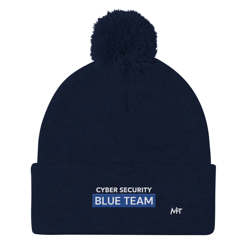 Cyber Security Blue Team V7 - Pom-Pom Beanie
