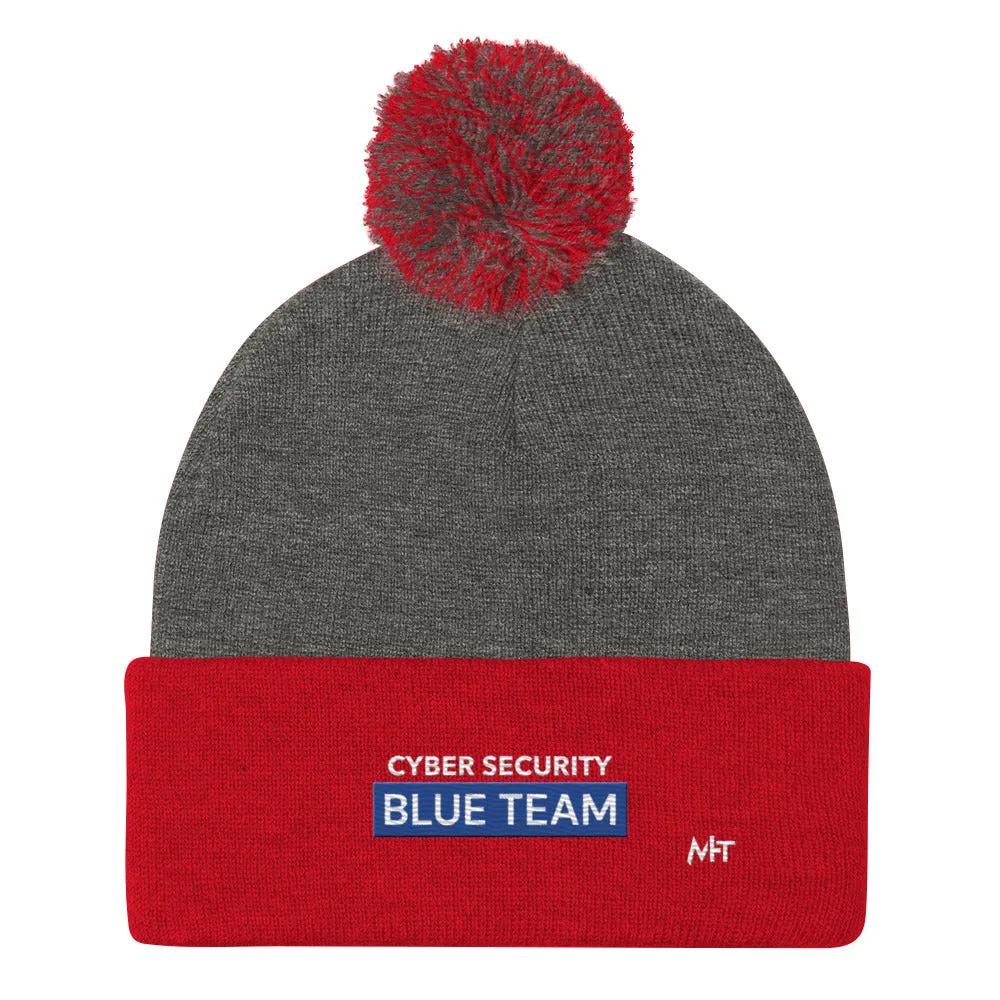 Cyber Security Blue Team V7 - Pom-Pom Beanie
