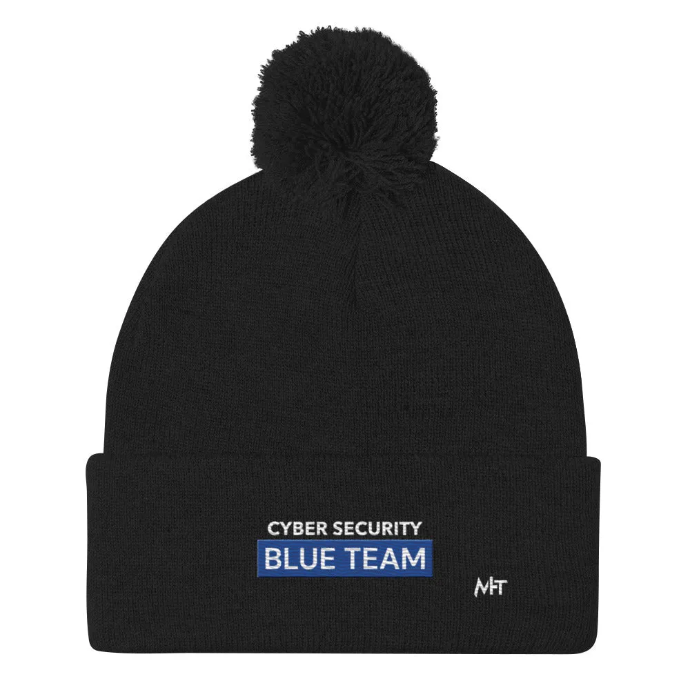 Cyber Security Blue Team V7 - Pom-Pom Beanie