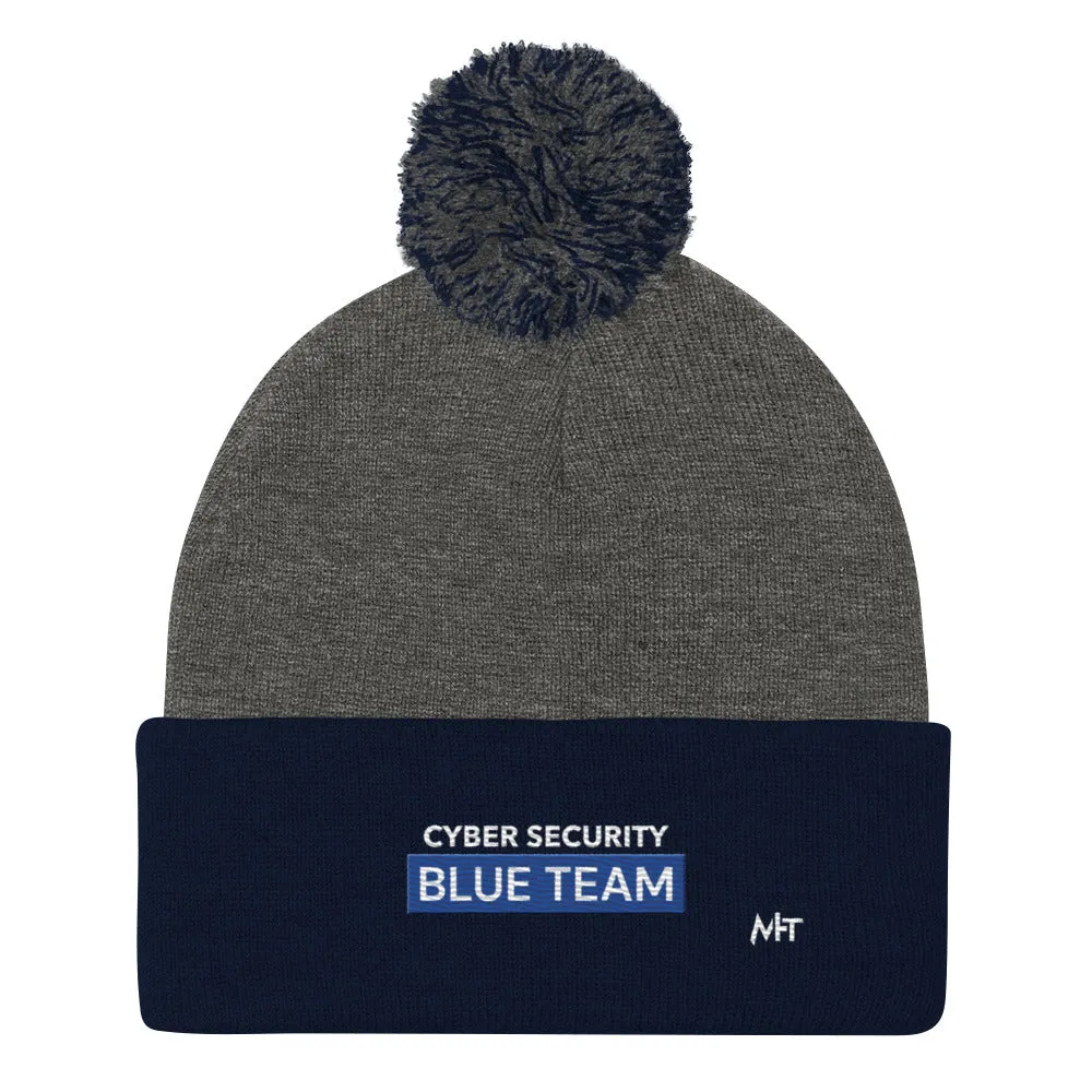 Cyber Security Blue Team V7 - Pom-Pom Beanie