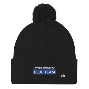 Cyber Security Blue Team V7 - Pom-Pom Beanie