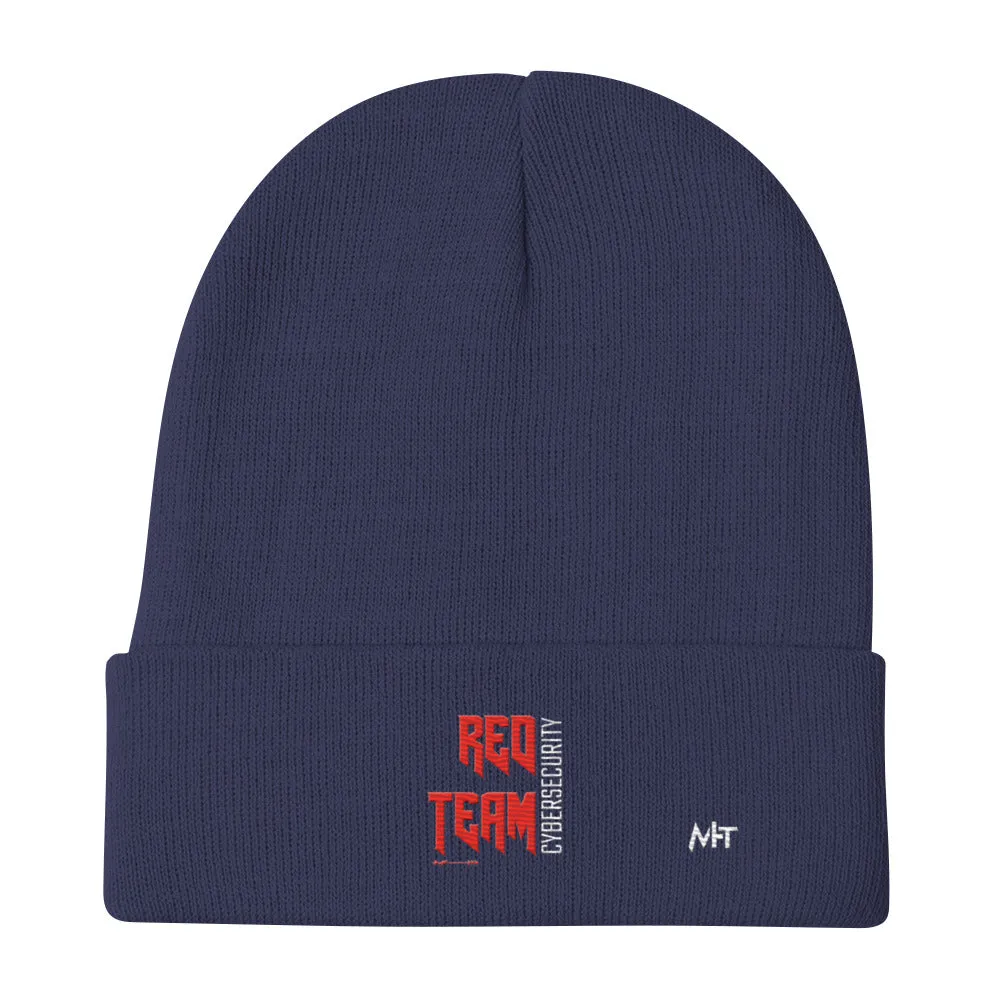 Cyber Security Red Team V9 - Embroidered Beanie