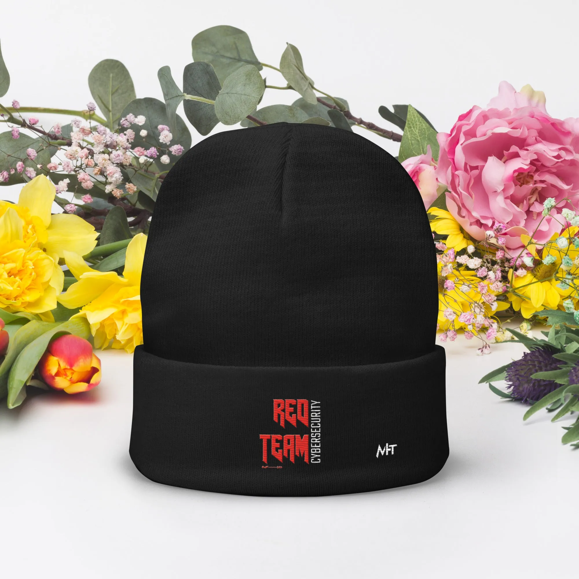 Cyber Security Red Team V9 - Embroidered Beanie