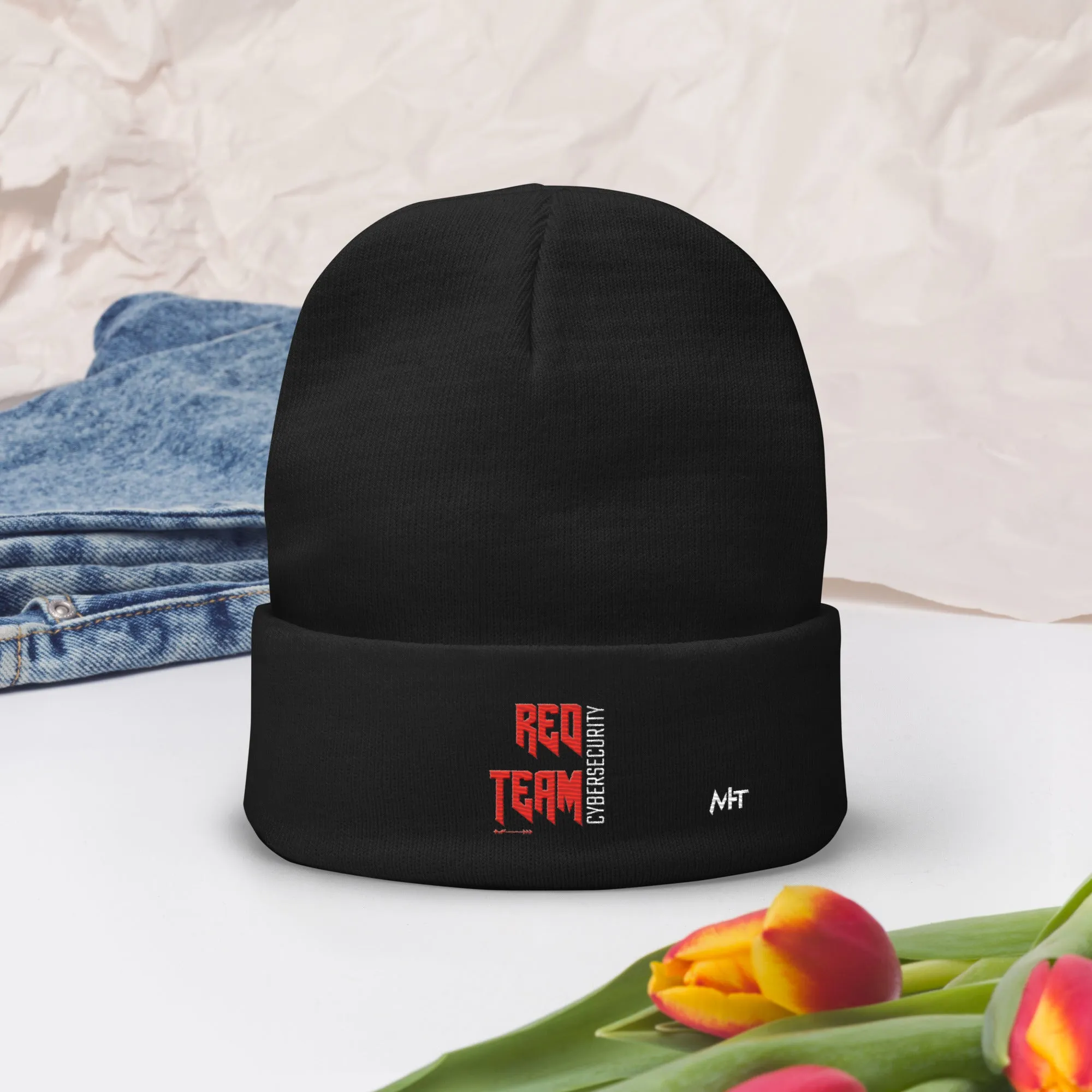 Cyber Security Red Team V9 - Embroidered Beanie