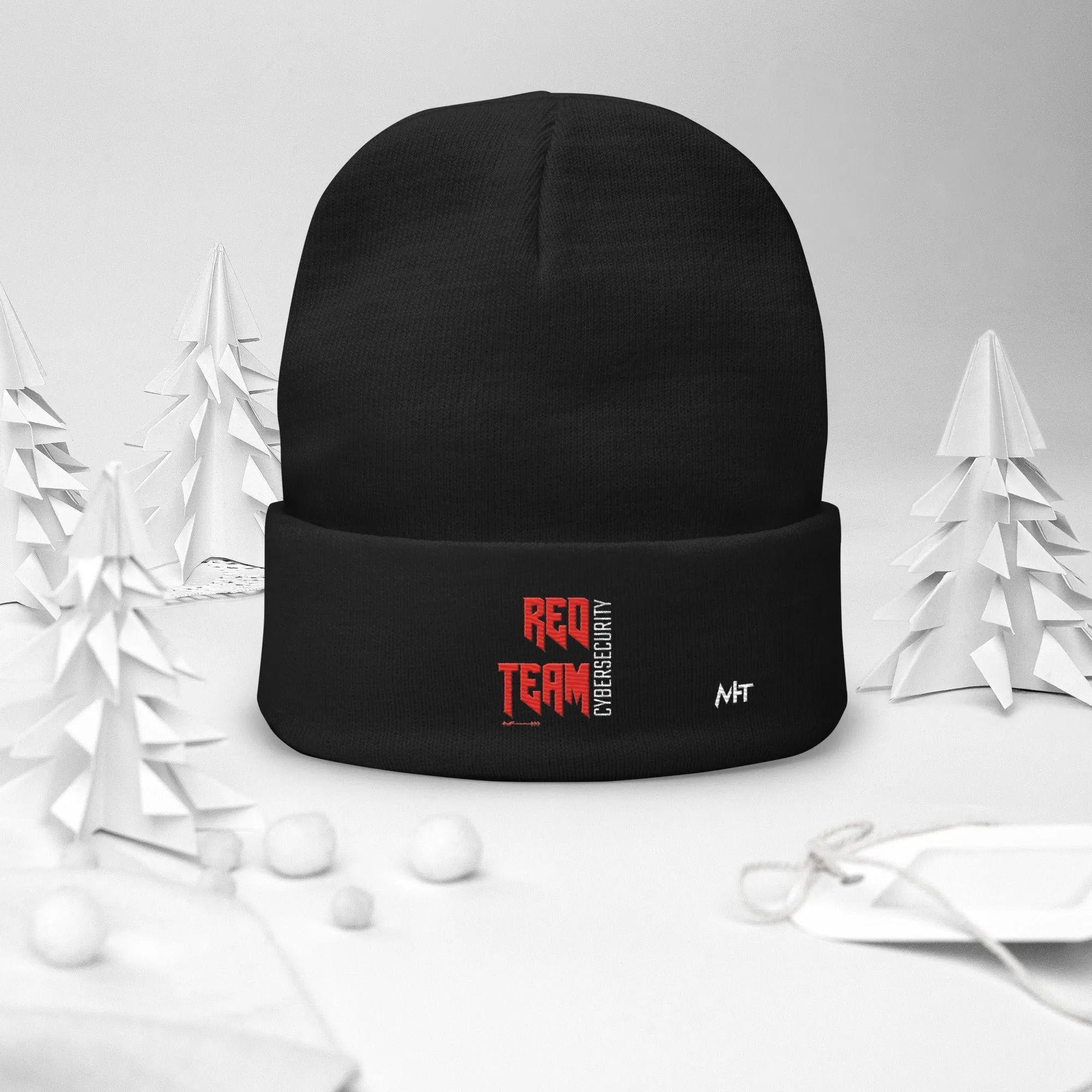 Cyber Security Red Team V9 - Embroidered Beanie