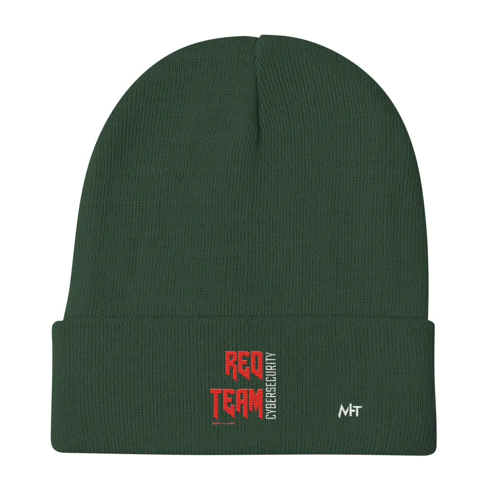 Cyber Security Red Team V9 - Embroidered Beanie