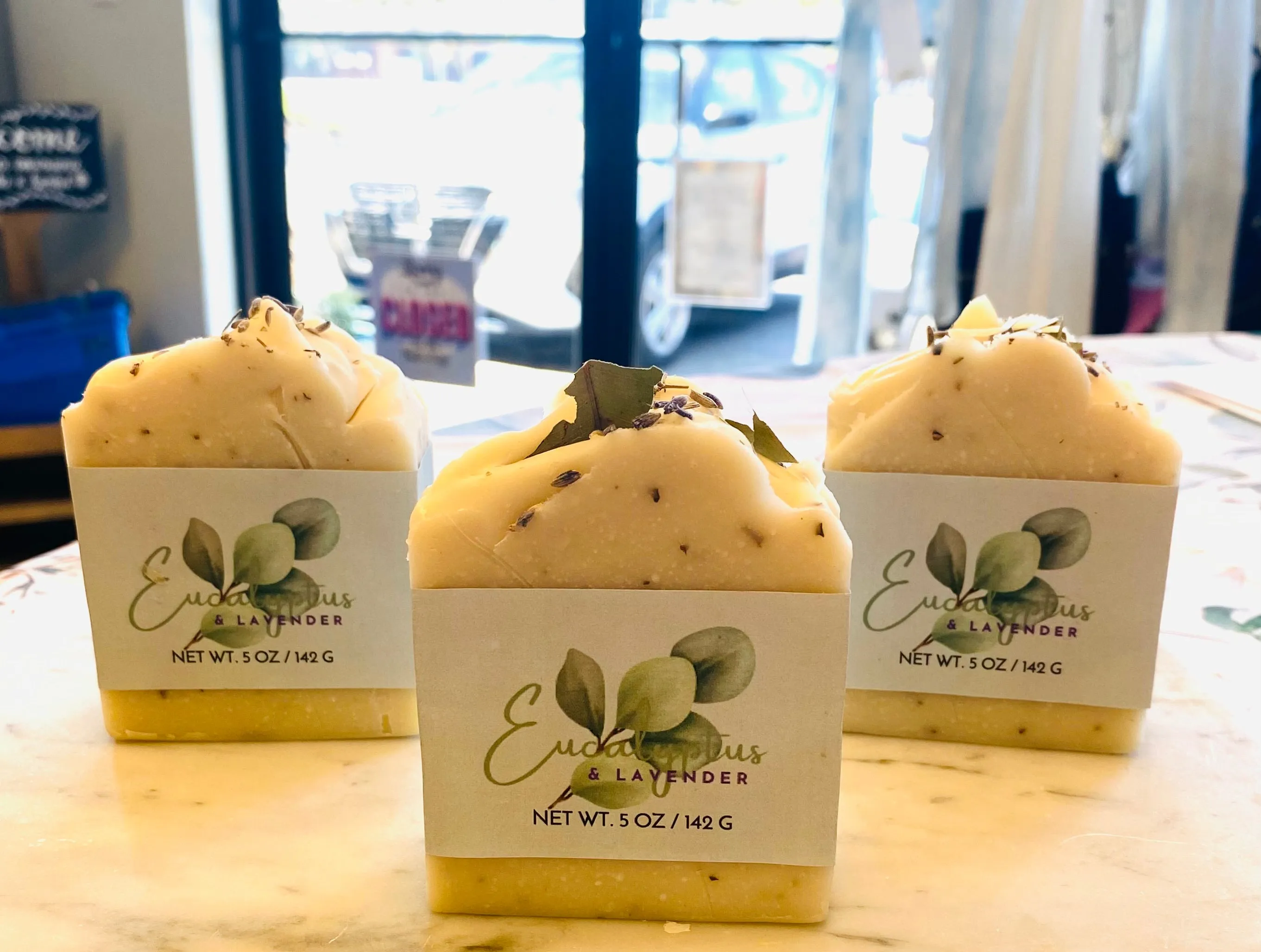 Eucalyptus & Lavender Handcrafted Soap