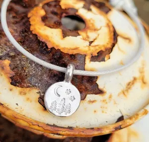 Forest By Moonlight Cord Anklet