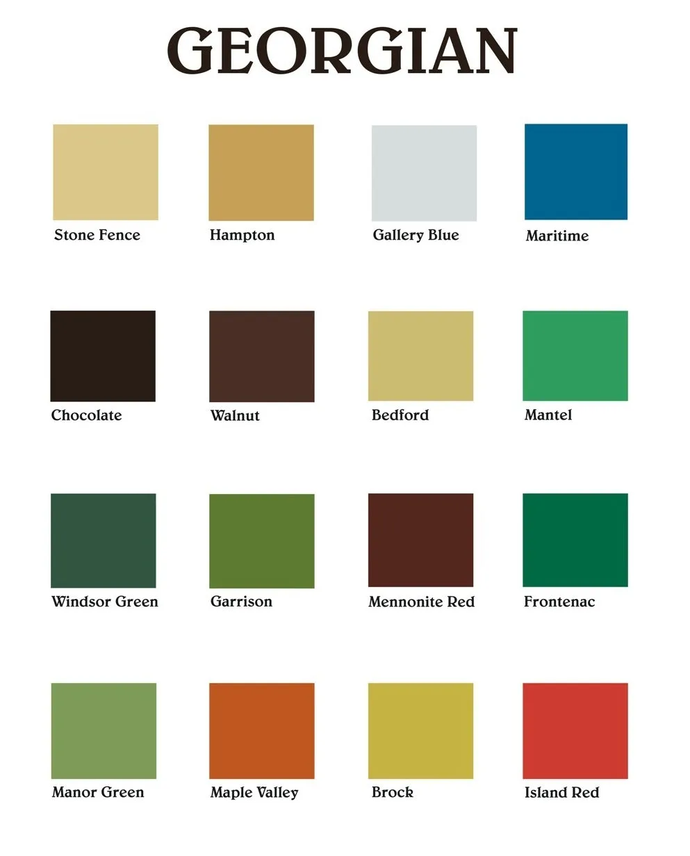 GEORGIAN COLLECTION - 100% Acrylic Latex