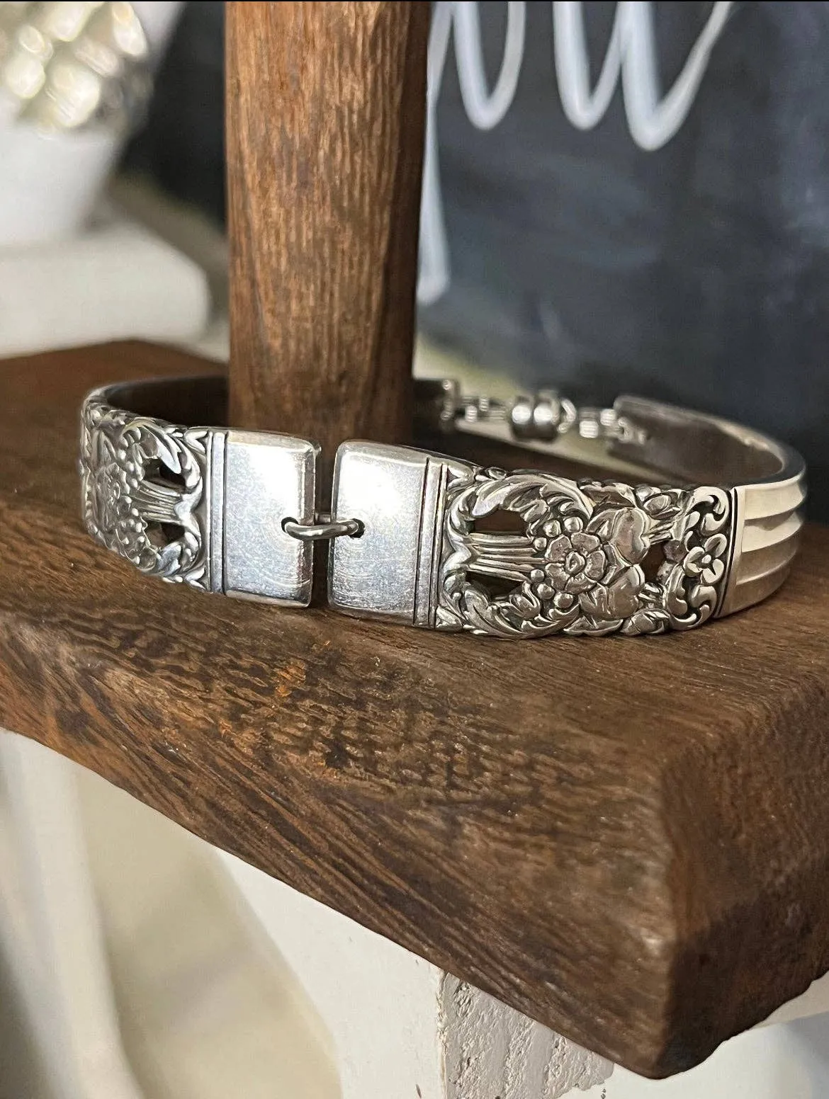 Handcrafted Coronation Spoon  Bracelet