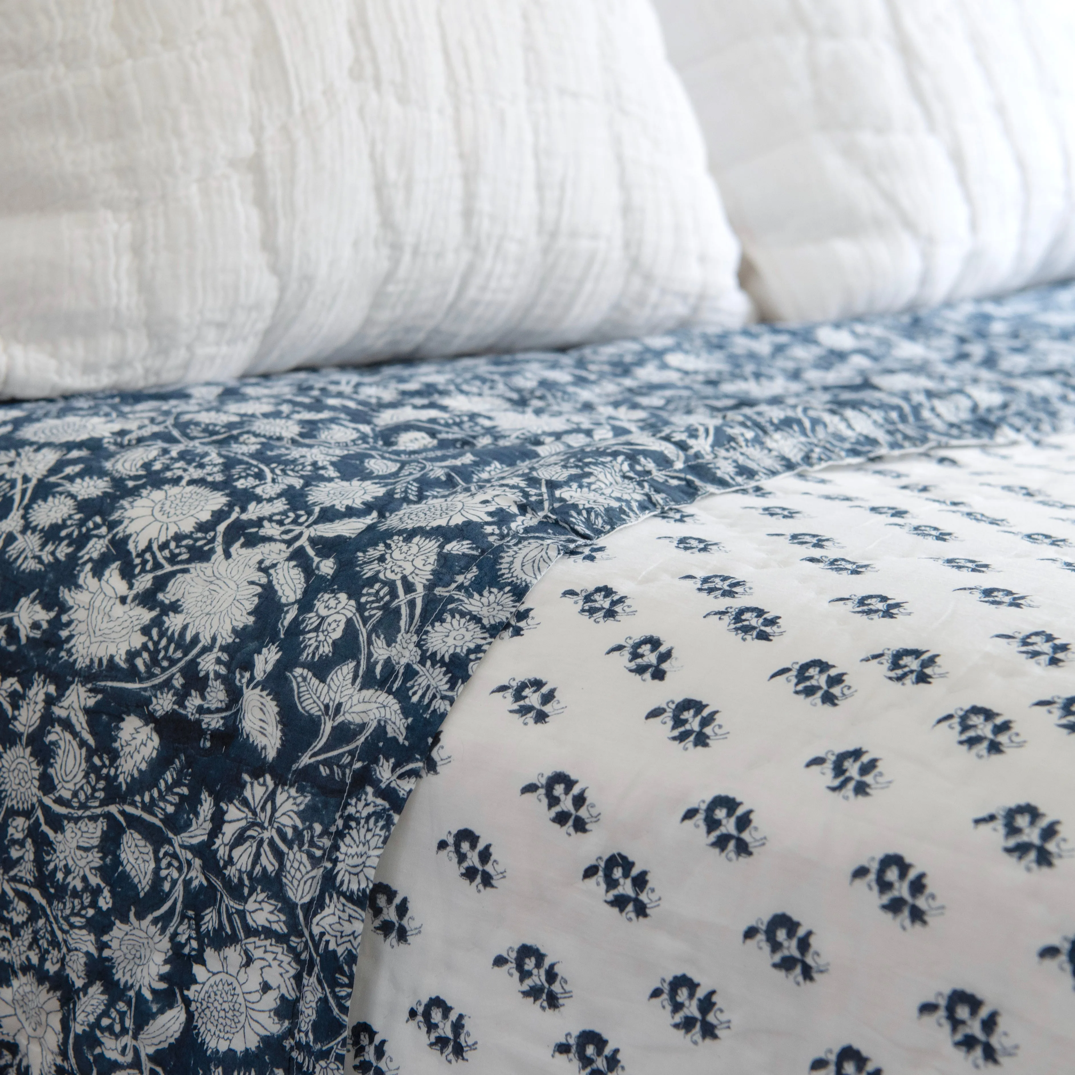Kaveri Block Print Quilt