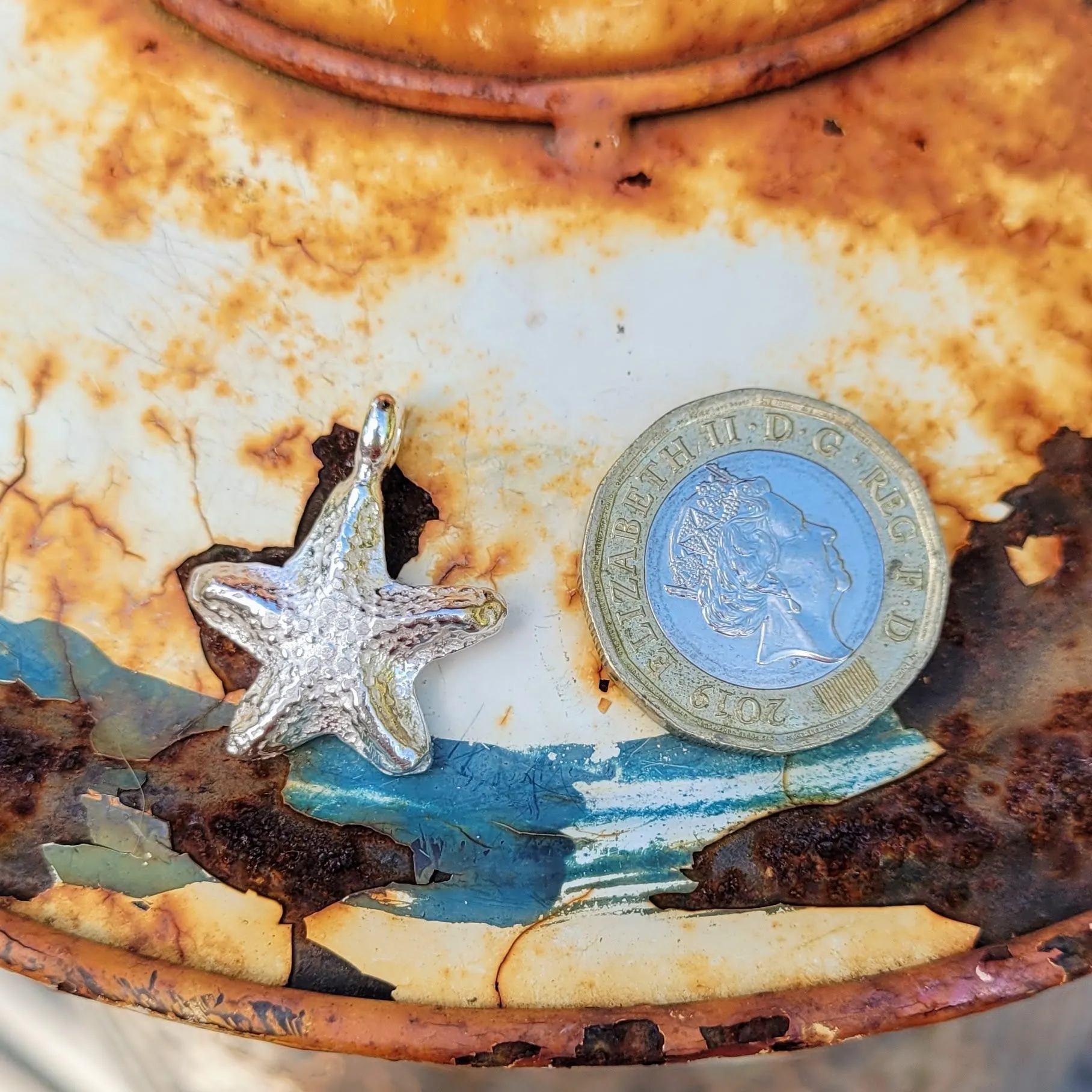 Starfish Charm Cord Bracelet or Choker Necklace
