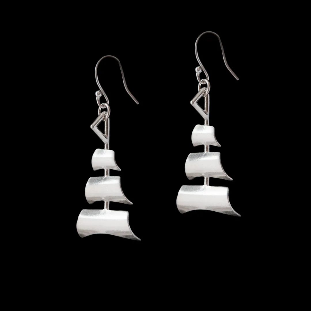 Tall Ships Earrings