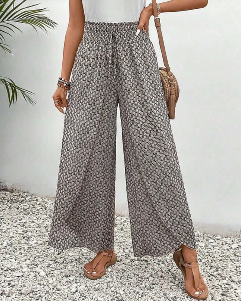 Women's Breathable Tulip Wide Leg Pants